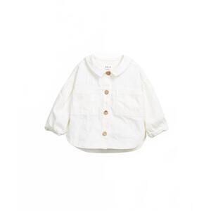 NEW PLAY UP girl's twill jacket in white